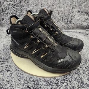 Salomon XA 3D Ultra Pro 2 Gortex Black Contagrip Shoes Women's Size 8.5
